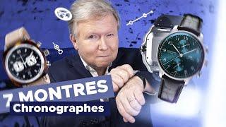 7 montres chronographes à découvrir