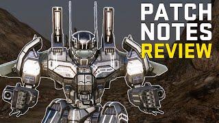 Patch Notes Review Aug. 2024 - MechWarrior Online