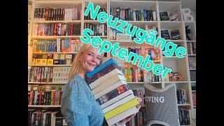 Neuzugänge September/ viele Neuerscheinungen, Krimis, Dark und Fantasy