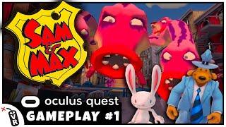 SAM AND MAX This Time It's Virtual First 20 Minute Gameplay