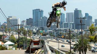 Dirt Bikes vs San Diego Streets!