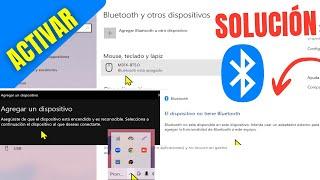 Como activar bluetooth en windows 10 si no aparece - Solución