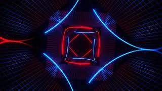 4K Red And Blue Neon Lights I Satisfying Video I Screensaver for Meditation