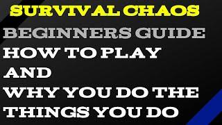 BEGINNERS TUTORIAL ON THE BASICS OF SURVIVAL CHAOS | Warcraft 3 Reforged