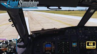 MSFS | Turbulent Takeoff | Zagreb Airport | BeyondATC | ULTRA REALISM 4K