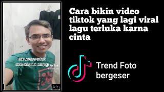 Tutorial tiktok trend foto bergeser