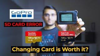 SanDisk Extreme Pro Card for Go Pro 10! | Go Pro Card Error Issue | Best Memory Card For Go Pro 10 