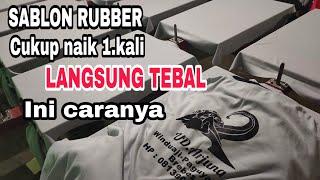 TUTORIAL SABLON TINTA RUBBER