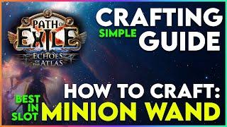 Crafting Guide: How to Craft a Minion Wand - BiS for any Minion Build- Detailed Crafting Process