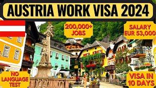 Austria Work Permit Visa 2024 | Austria Work Visa Process | Moving to Europe | Dream Canada