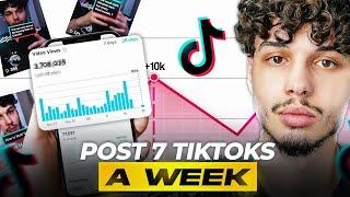 Make 7 TikTok Videos a Week and DOUBLE Your Followers