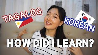 HOW DID I LEARN KOREAN AND TAGALOG LANGUAGES? | PURE KOREAN | HANA CHO