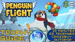 EASY 10 Minute $5 Crossbuy Platformer! | Penguin Flight Trophy Achievement Guide