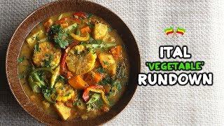 Caribbean Ital Vegetable Rundown