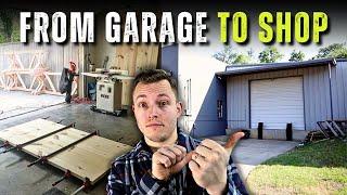 How I Grew My Woodworking Business From My 2 Car Garage To A 6,600 Square Foot Commercial Shop