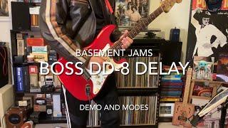 Boss DD-8 Delay: all the modes!