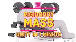 Rigidbody Mass - Unity in 1 minute