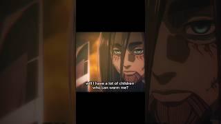 Eren Yeager Death ️‍🩹 Attack on Titan Final Season Last Episode Edit #anime #eren #attackontitan