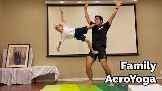 Our Family AcroYoga Routine - Japan Style!