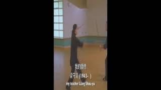 Master Sam Masich demonstrates sword and baguazhang with Grandmaster Liang Shouyu