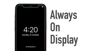 How to Enable Always On Display on any iPhone!