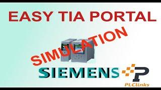 How to simulate with PLC Sim Advanced and Wincc Advanced on TIA portal