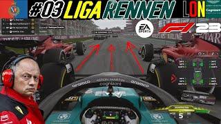 KONTROVERSER ZWISCHENFALL in IMOLA!| F1 23 MULTIPLAYER Ligarennen Gameplay (LON): IMOLA (03/18)