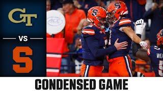 Georgia Tech vs. Syracuse Condensed Game | 2024 ACC Football