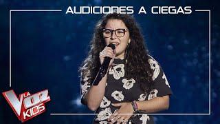 Rosario González - Idontwannabeyouanymore | Blind auditions | The Voice Kids Antena 3 2021