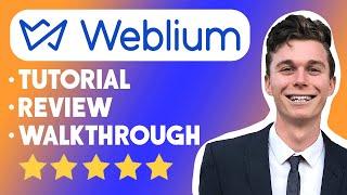 Weblium Review & Tutorial | Weblium Website Builder | My First Time Using Weblium