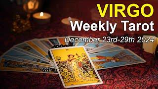 VIRGO WEEKLY TAROT READING "A COMMITTED OFFER: TAKING A FIRM POSITION" December 23 to 29 2024