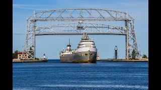 The Michipicoten' s Fleet Mate ,Saginaw arriving Duluth to load Ore for the "Soo"!