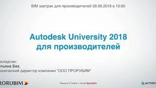 BIM завтрак для производителей 28 июня 2018 года