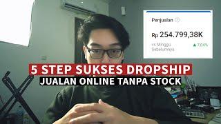 5 Step Sukses Dropship Tanpa Stock Produk ! Omset Puluhan - Ratusan Juta !