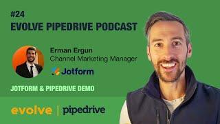 Jotform & Pipedrive CRM integration demo (HD)