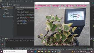how to put a background image in tkinter python GUI | Put background image in python/pycharm GUI