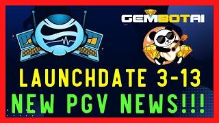 Gembot AI - AI Trading Bot - Crypto Passive Income - Launch Date Announced - PGV News