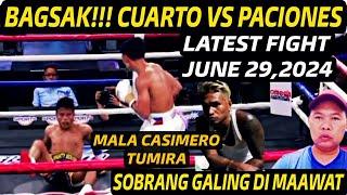 BAGSAK !!!!HIGHLIGHTS Mala Casimero din Ang tira AJ Paciones vs Mark rene Cuarto