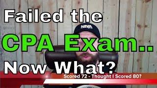 Thought I Passed CPA Exam but Failed | CPA Review | Another71