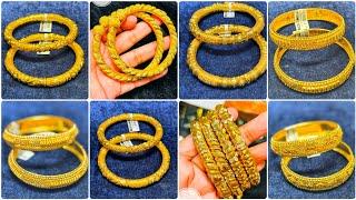 Gold Bangles Daily Wear Designs 2025 /Latest Gold Churi Designs/ Ruli bala designs||