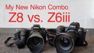 My Nikon Z8 + Z6iii mirrorless combo