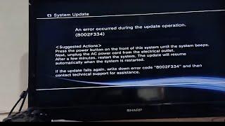 PS3 gagal update (eror 8002f334) jangan panik dulu - ikuti tutorial ini sampai selesai - pasti joss