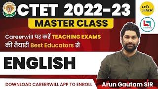 CTET 2022-23 Master Class for English by Arun Sir | Let's LEARN