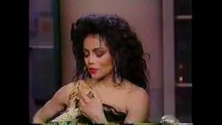 LaToya Jackson @ The David Letterman Show