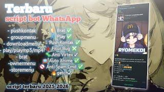 SC BOT WA TERBARU 2025 || 1000+ FITUR || TAMPILAN BARU || PAIRING CODE || SC BY rizal