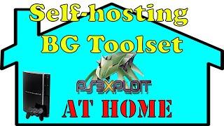 PS3Xploit Alternative: Self-hosting BG Toolset at home to install CFW