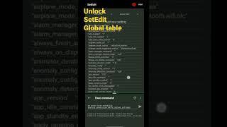 Unlock Global Table Setedit | membuka fitur global Table SetEdit