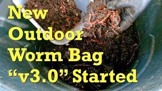 Launch of new "version 3 0" outdoor worm bag - farm vermicompost