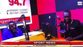 SPORT NEWS BY MUHAMMED DUKUREH AND ANKA  25/12/2024 @ KING TV GAMBIA