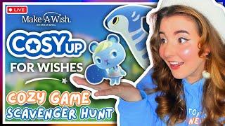 COZY GAME SCAVENGER HUNT to Raise Money for Make-A-Wish  #CosyUpForWishes